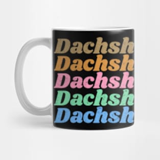 Dachshund Mom x5 | Dachshund Lover | Doxie Graphic | Wiener Dog Mug